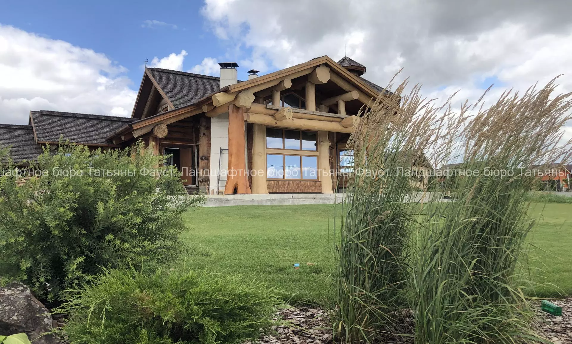 Сад в природном стиле